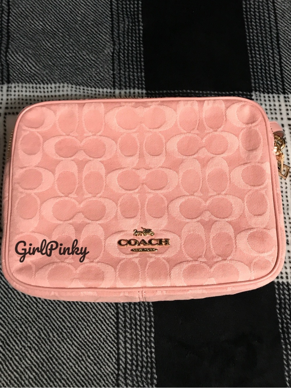 COACH CAREY CROSSBODY BAG (CER69) IN PINK DENIM NEW RELEASE!! - Picture 2 of 9